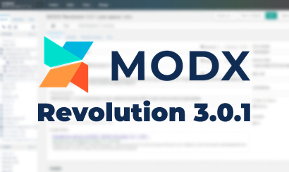 MODX Revolution 3.0.1 уже здесь!